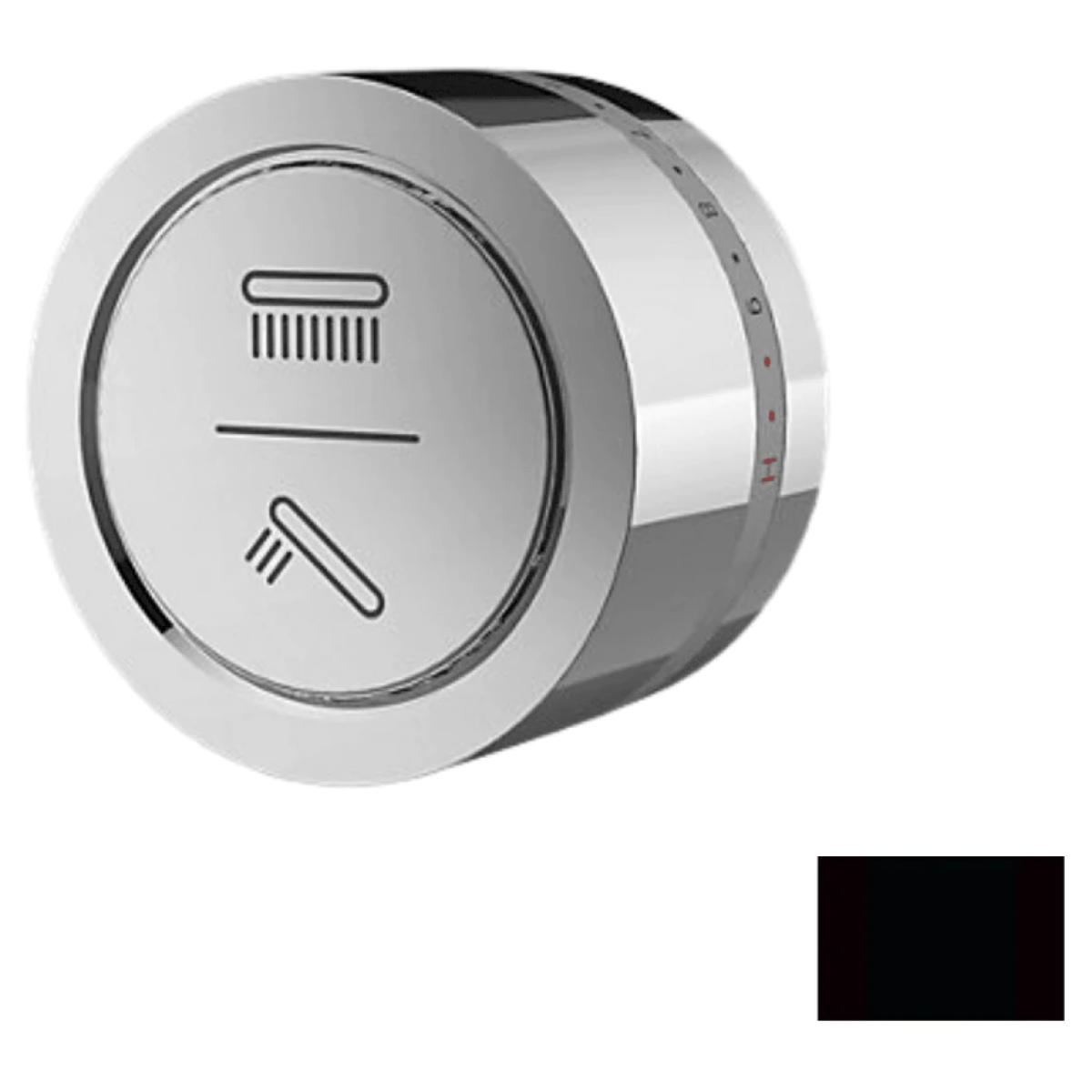 Kohler K-23774T-7-BL DTV Mode 兩路花灑操作面板 (霧黑色)