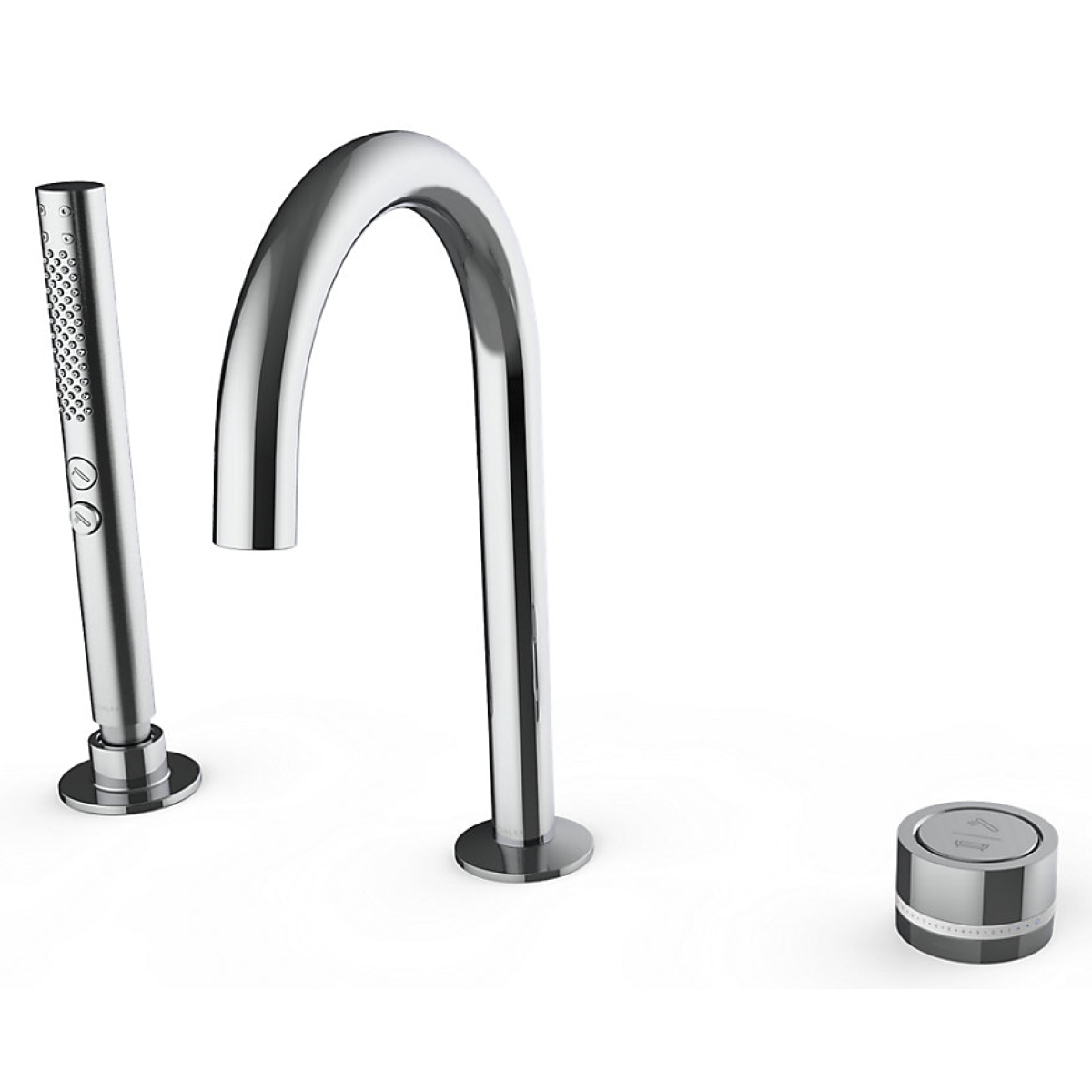 Kohler K-22328T-7-CP DTV Mode 缸邊式浴缸花灑龍頭組合套裝 (拋光鍍鉻)