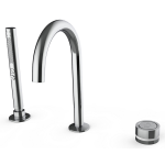 Kohler K-22328T-7-CP DTV Mode 缸邊式浴缸花灑龍頭組合套裝 (拋光鍍鉻)