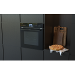 Baumatic BCS674BL 60厘米 70公升 黑魂系列 嵌入式組合蒸焗爐 (旋轉燒烤叉設計, 上下發熱, 獨家雙風扇設計)