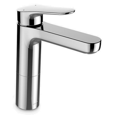 Kohler K-33063T-4-CP Accliv 高身單把手抽拉式面盆龍頭 (拋光鍍鉻)