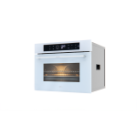 Baumatic BCS496WGL 45厘米 56公升 白之戀人系列 嵌入式蒸焗爐 (全港首創 雙風扇設計) 可上下獨自調溫度