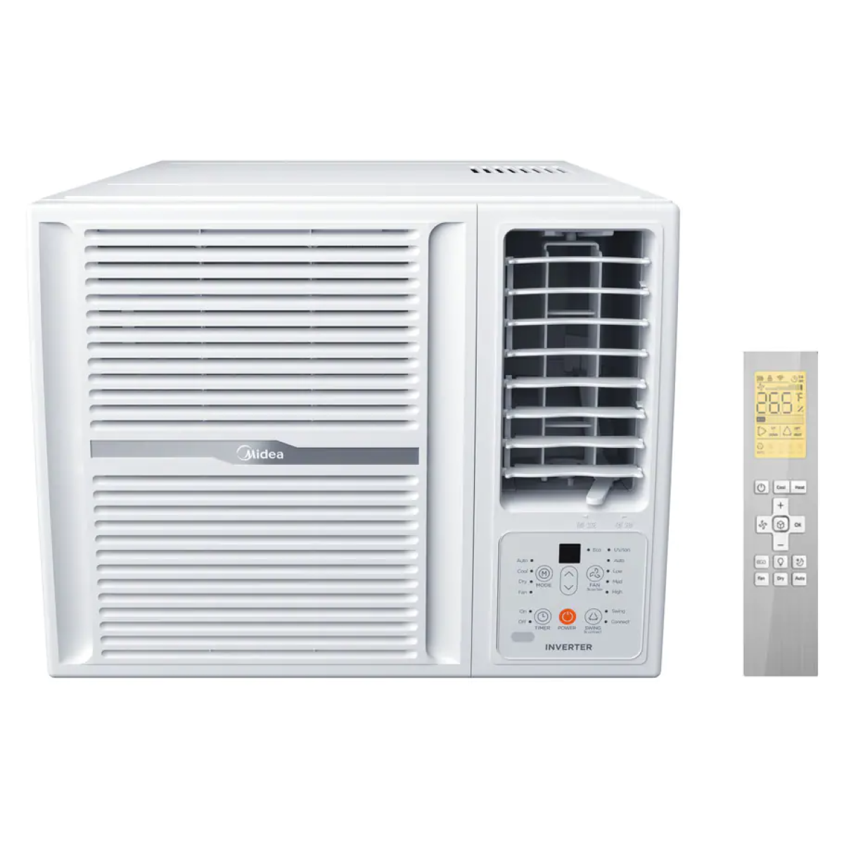 Midea 美的 MW-09CRF8B 1.0匹 UV Pro殺菌 遙控變頻淨冷型 窗口式冷氣機 (Wi-Fi智能連接)