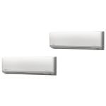 Toshiba 東芝 1.0匹+1.0匹 1拖2 變頻淨冷 多聯式分體冷氣機 (RAS-M10N4KCVx2+RAS-2M18J2ACV-HK)