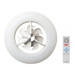 Doshisha DCEA-12CL-WH LuminousLED 24吋 日本現代天花扇燈 (白色) (附遙控)