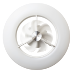 Doshisha DCEA-12CL-WH LuminousLED 24吋 日本現代天花扇燈 (白色) (附遙控)