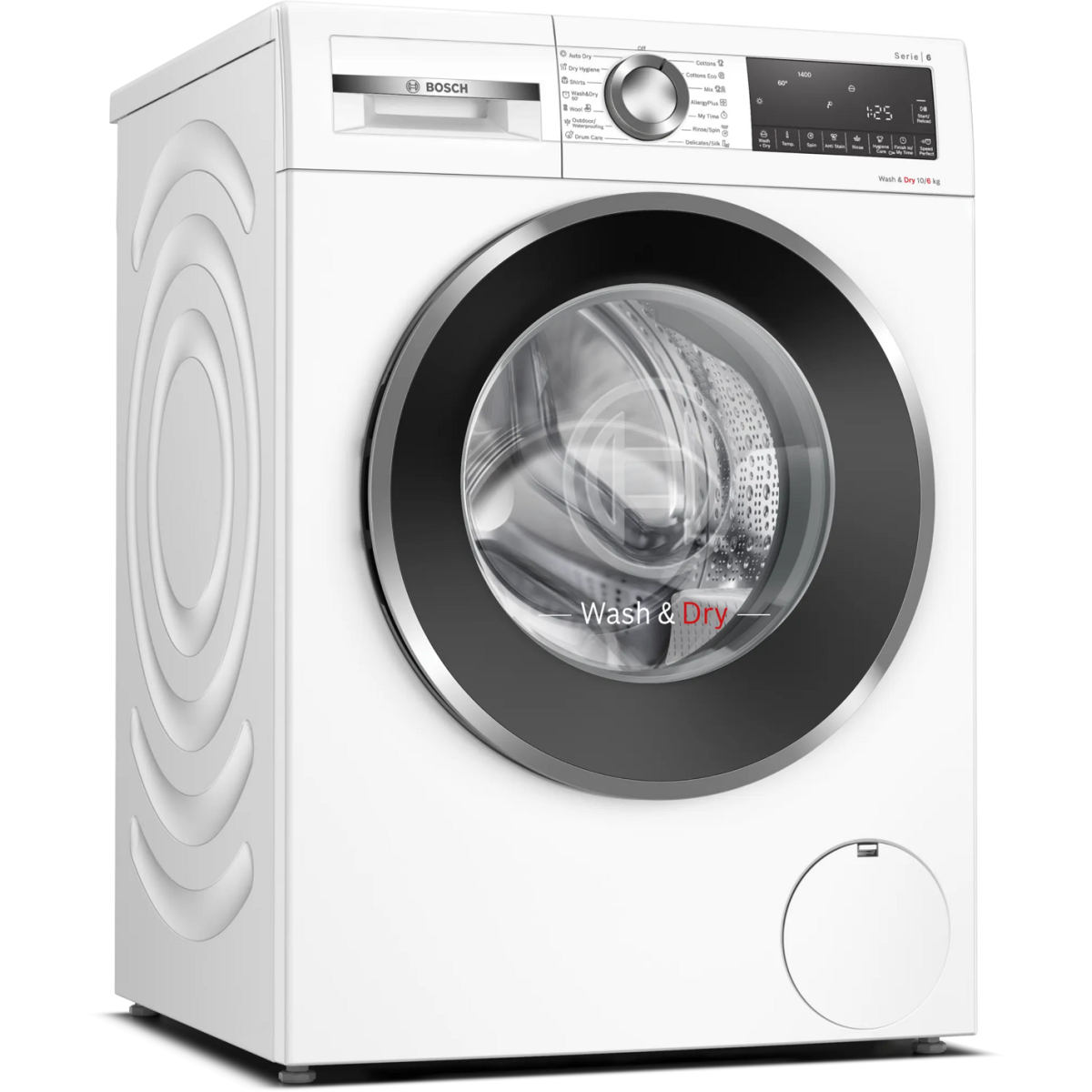 Bosch WNG254YCHK 10/6.0公斤 1400轉 6系列 三重盾護 前置式洗衣乾衣機