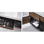 Kohler K-20020T-H14 Maxispace 35吋 浴室儲物櫃 (柏靈頓橡木)