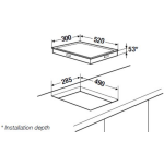 Kuppersbusch GWS3811.0ED-HK 30厘米 嵌入式煤氣煮食爐 (帶鍋支架)