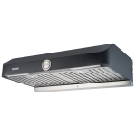 Baumatic BE712BL 70厘米 1300m³/h 電熱除油 超靜超強力 易拆式抽油煙機 (黑鋼色) (3段風速控制)