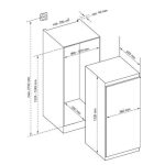Smeg S7175BKHK 181公升 嵌入式單門雪櫃