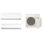 Daikin 大金 1.0匹+2.0匹 超級變頻冷暖 多聯型分體冷氣機 (3MXS68LVMA9+FTXS25KVMN+FTXS50KAVMN)