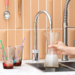 Quooker 3NRCHR Nordic Round 一體式水龍頭 + PRO3 滾水水箱 (拋光鍍鉻)