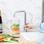 Quooker 3CNSCHR Classic Nordic Square 一體式水龍頭 + PRO3 滾水水箱 (拋光鍍鉻)