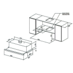 Cimatech 高德 CH601N-T 60厘米 1000m³/h 拉趟式抽油煙機 (金屬隔油過濾網 + 可內循環抽風模式)