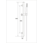 Well Bloom Italy 4SET165ARM 165系列拉絲玫瑰金色4件龍頭套裝