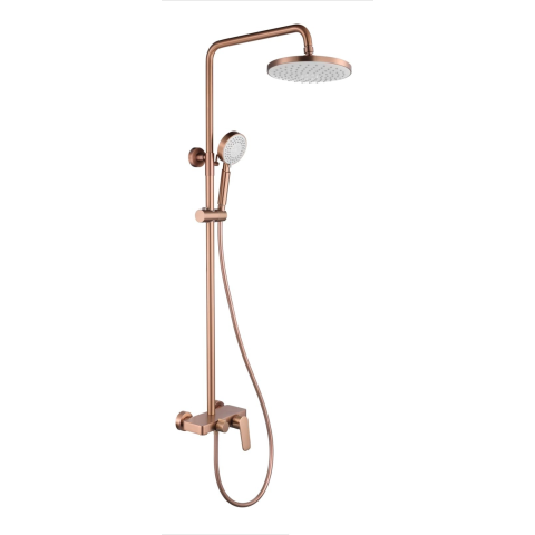 Well Bloom Italy 5009RM 雨淋花灑套裝 (拉絲玫瑰金)