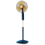 Panasonic 樂聲 F-407XH-GD 16吋 座地風扇 (深藍色+金色扇葉)