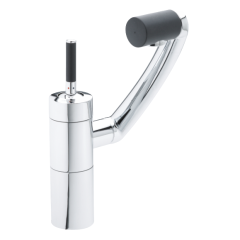 Damixa 290007400 ARC 冷熱水廚房水龍頭 (鍍鉻色/黑色)