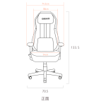 OSIM OS-8215-BK 變形金剛系列 電競天王椅V (黑色)