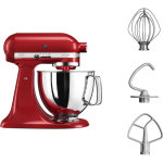 KitchenAid 5KSM125BER 4.8公升 抬頭式廚師機 (帝國紅色)