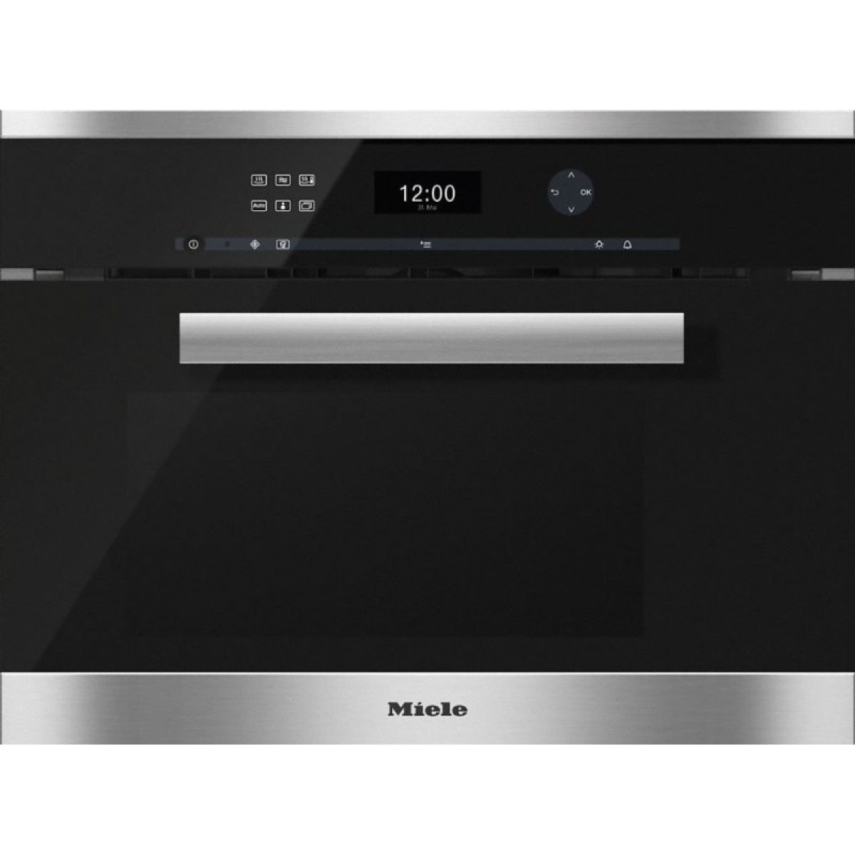 Miele DGM6401 40公升 嵌入式微波蒸焗爐 (黑色)
