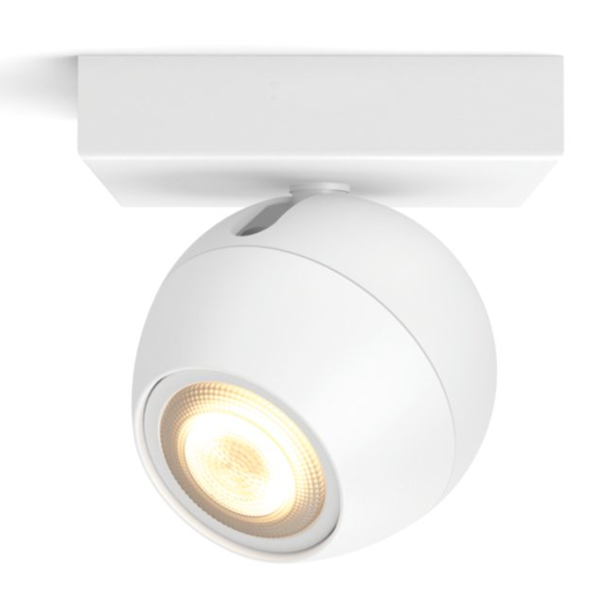 Philips 飛利浦 50471 Buckram Hue 黃白光單頭射燈 1x5W 230V (白色) (藍牙版) (929003048601)