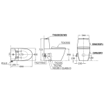 TOTO CW635PJ 緊密連體座廁 (不包含風琴喉)