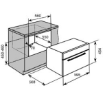 【展銷品】 Baumatic BSMC462BGL 50公升 嵌入式上下發熱組合微波蒸焗爐 (上下發熱線 + 蒸氣清洗 + 20款菜單)