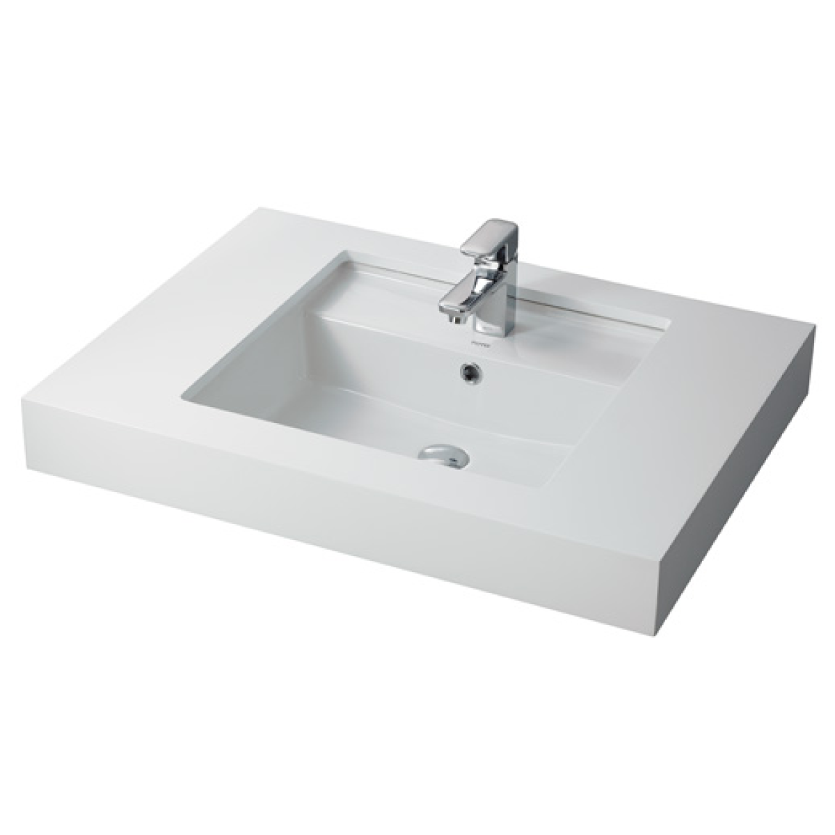 TOTO LW586RCB 檯下式洗手盆 (帶龍頭孔)