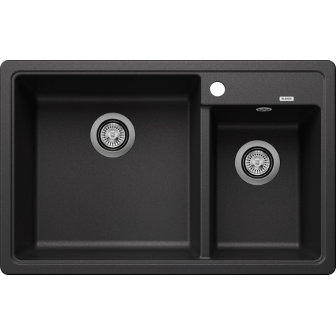 Blanco 526224 Legra 8 雙盆昇盤 (瀝青色 Anthracite)