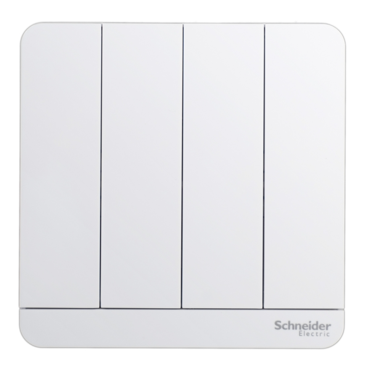 Schneider Electric 施耐德電氣 AvatarOn 16AX 四位雙控開關掣連LED指示燈 (搪瓷白) (E8334L2LED_WE_C5)