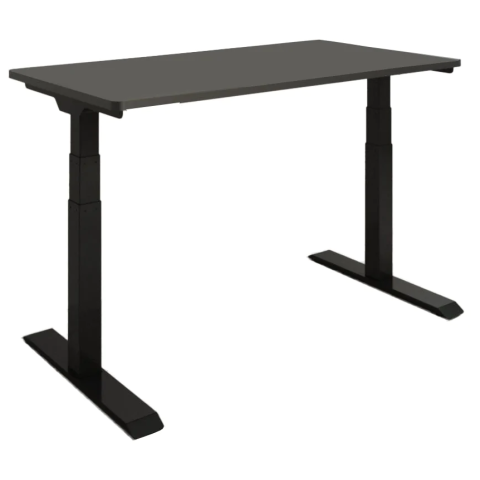 Zenox 1.2米 固定版 文書辦公枱 (黑色) (Z-431207-BLACK)