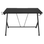 Zenox 116厘米 Ares 阿雷斯電競枱 (Z-2115-BLK)