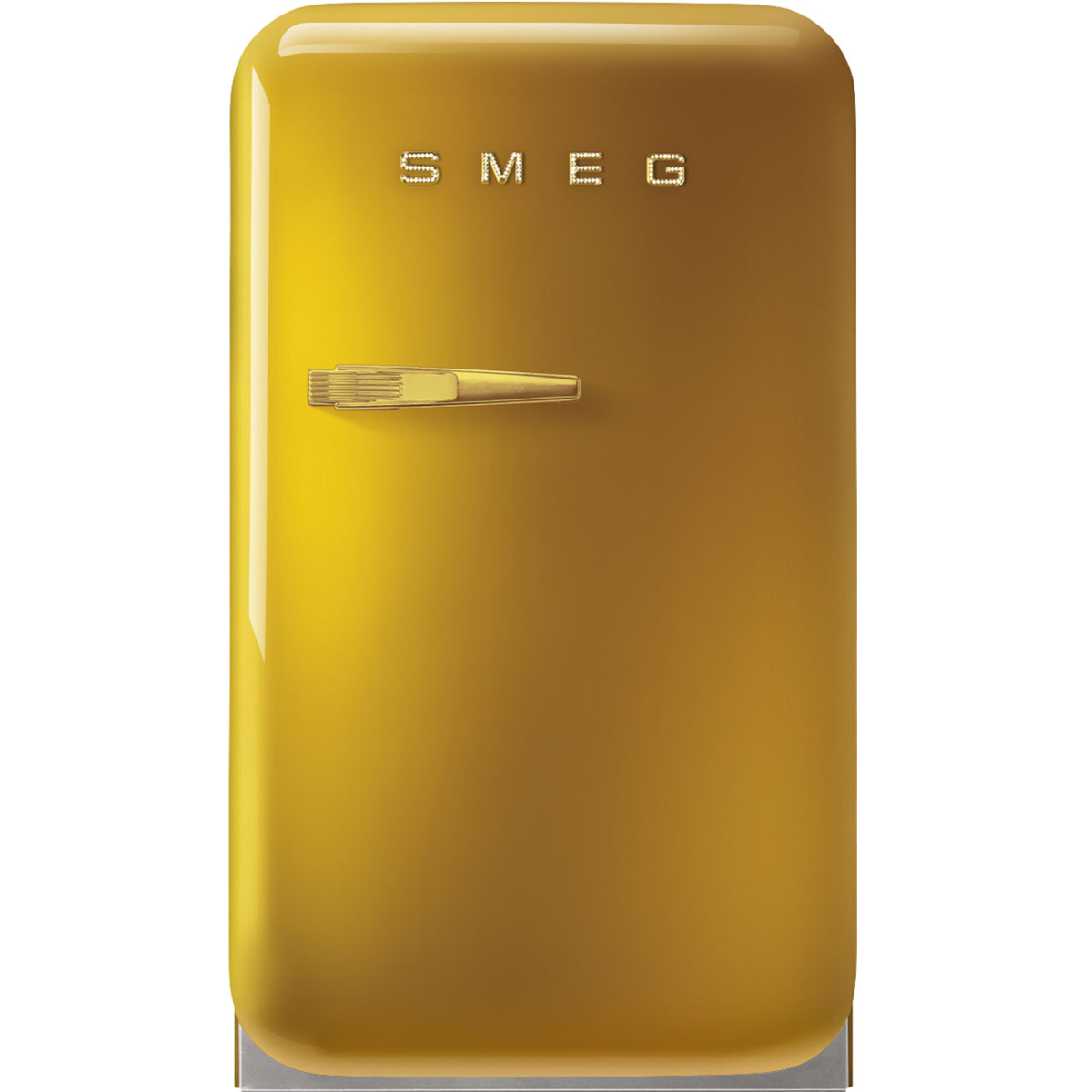 Smeg FAB5RDGO5 34公升 50年代復刻 迷你雪櫃 (金色)