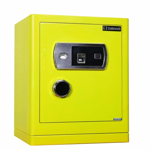 Safewell 450QF-Y QF系列 指紋鎖家用夾萬 (黃色)