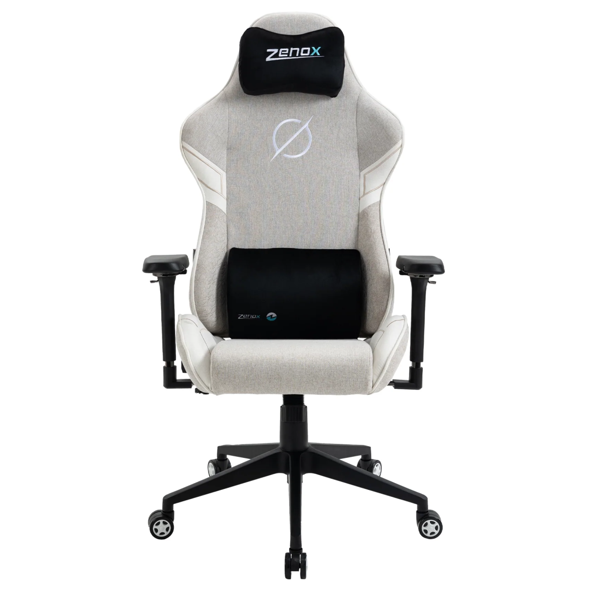 Zenox 土星Mk-2 電競椅 (布面/淺灰色) (Z-6223-FLG)