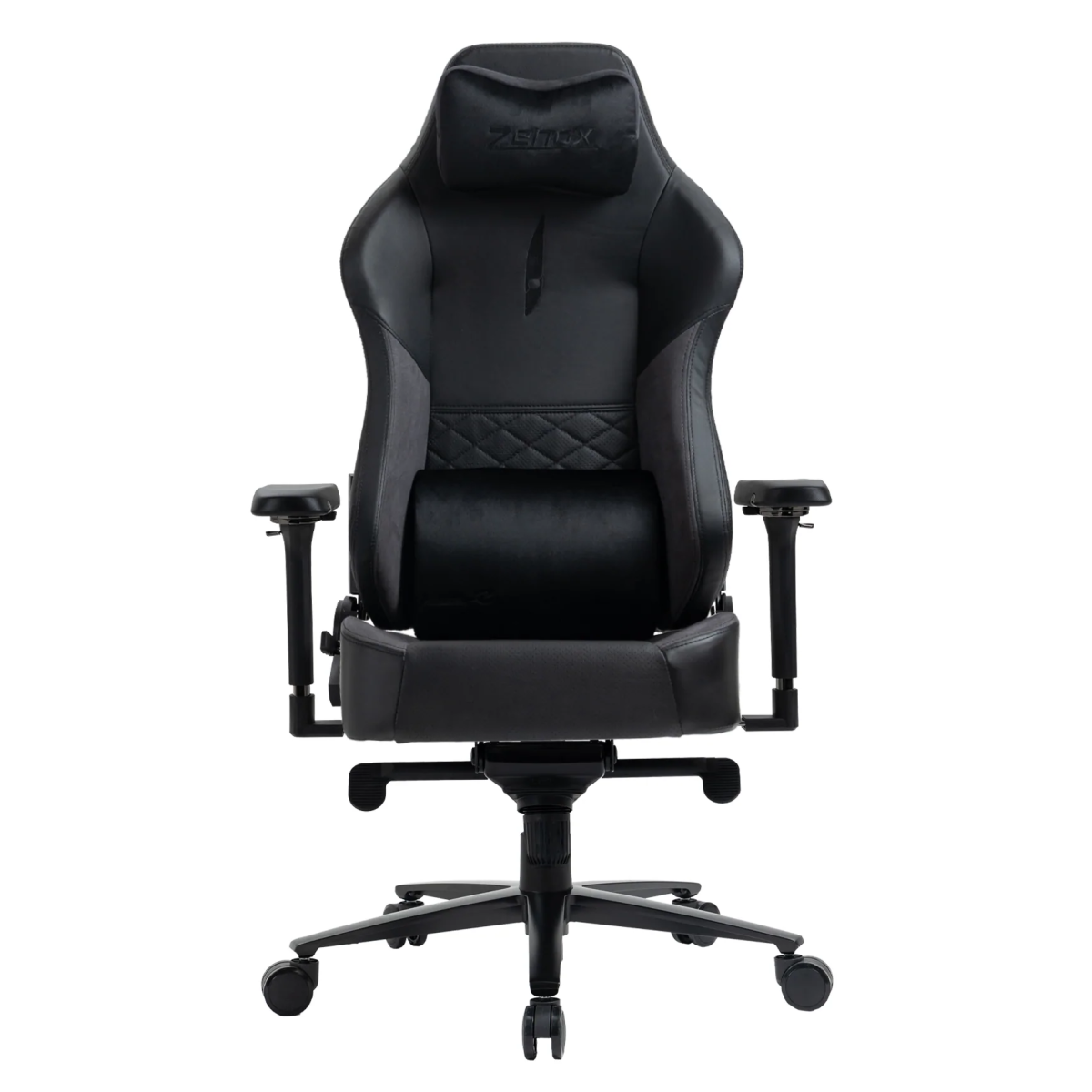 Zenox 幽靈Mk-2 電競椅 (皮面/碳黑) (Z-9223-LBK)