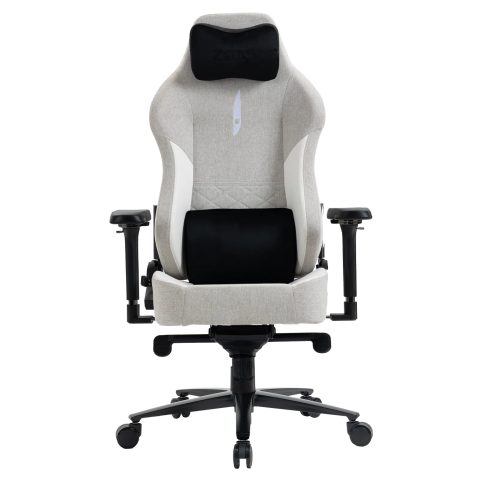 Zenox 幽靈Mk-2 電競椅 (布面/淺灰色) (Z-9223-FLG)