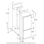 Gaggenau RB492303 514公升 400系列 嵌入式雙門雪櫃