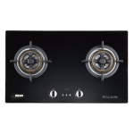 Giggas 上將 GA-9688(LPG) 76厘米 嵌入式雙頭石油氣煮食爐