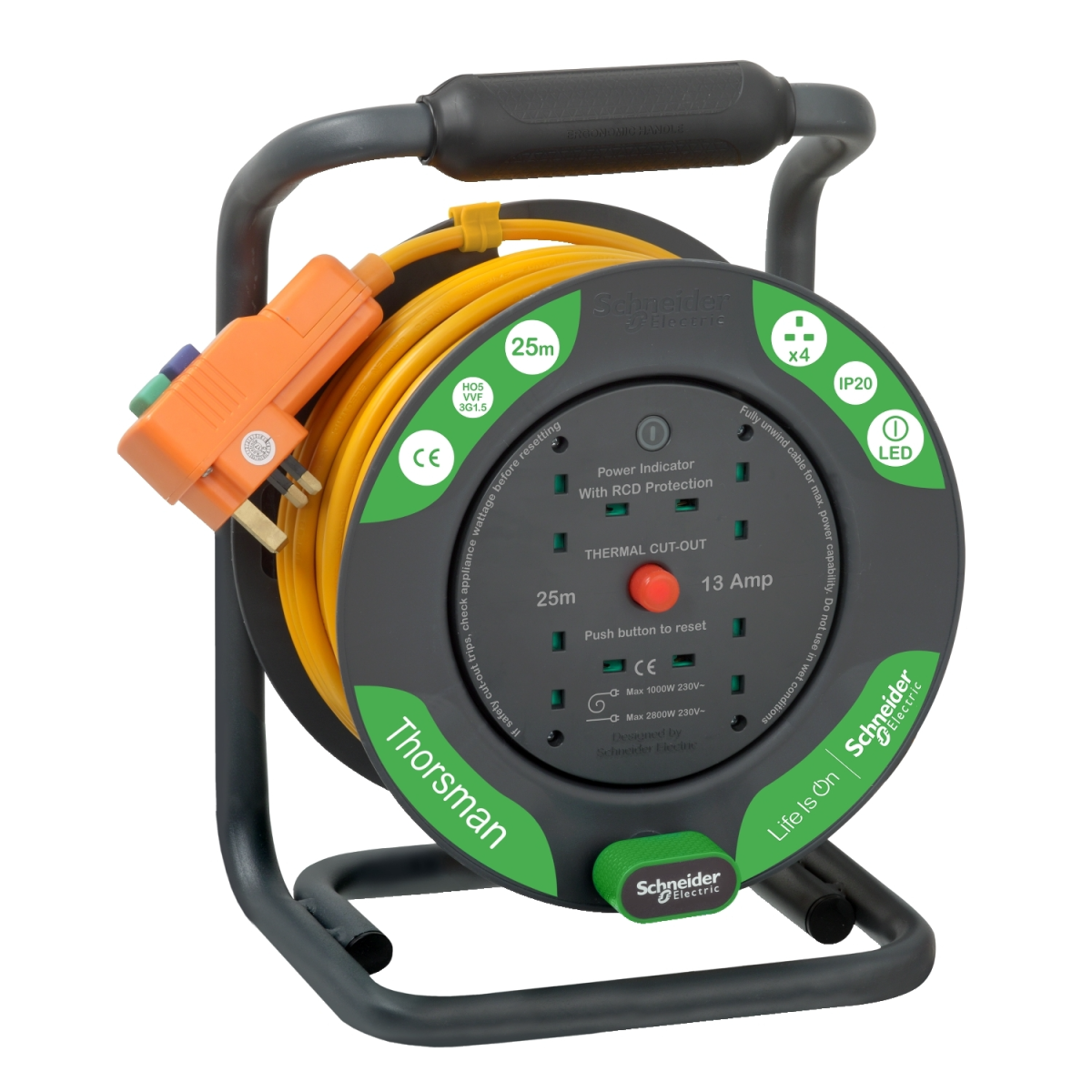 Schneider Electric 施耐德電氣 IMT33146 手提電線拖轆 (25米)