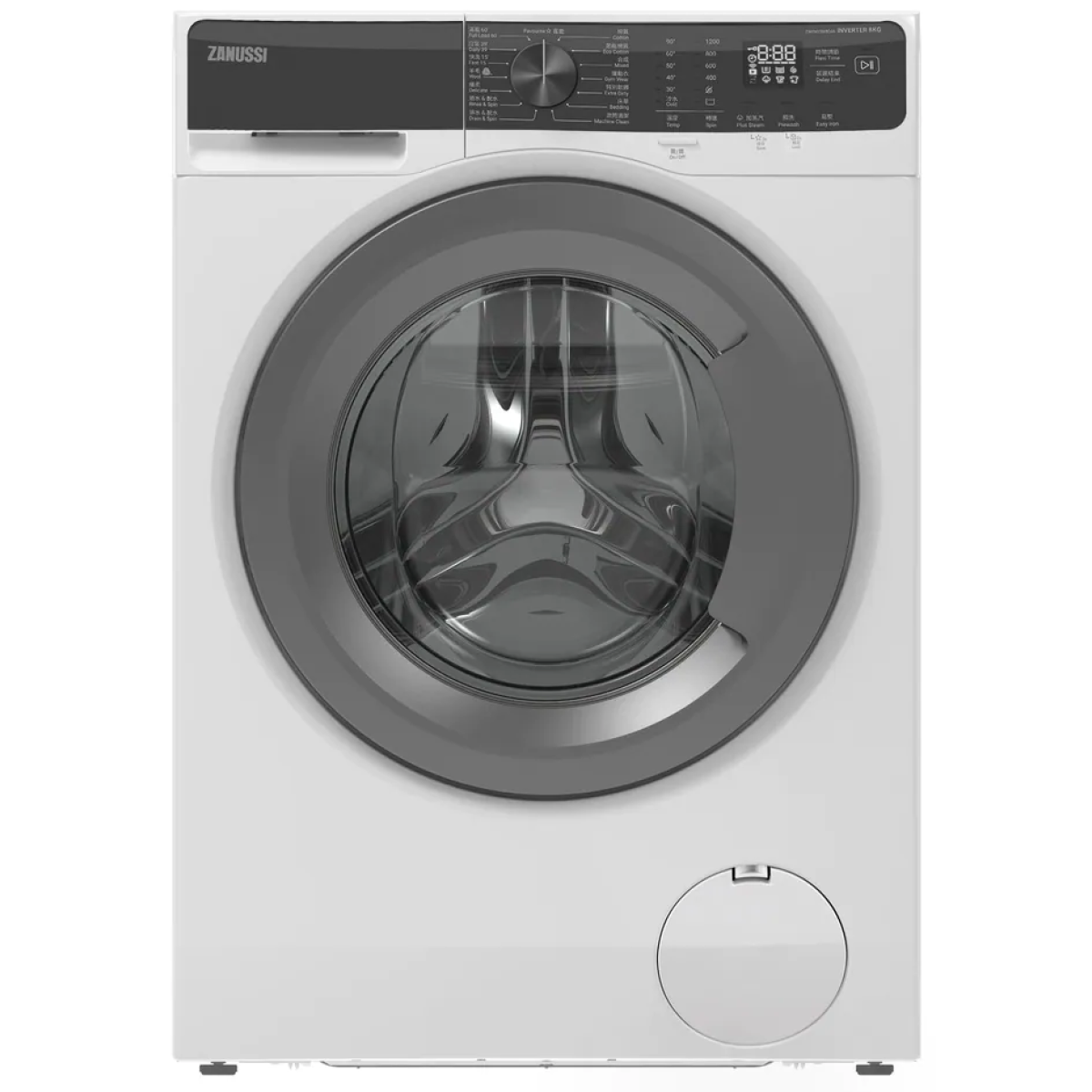Zanussi 金章 ZWFM25W804A 8.0公斤 1200轉 變頻 前置式蒸氣洗衣機 Zanussi 金章 ZWFM25W804A 8.0公斤 1200轉 變頻 前置式蒸氣洗衣機