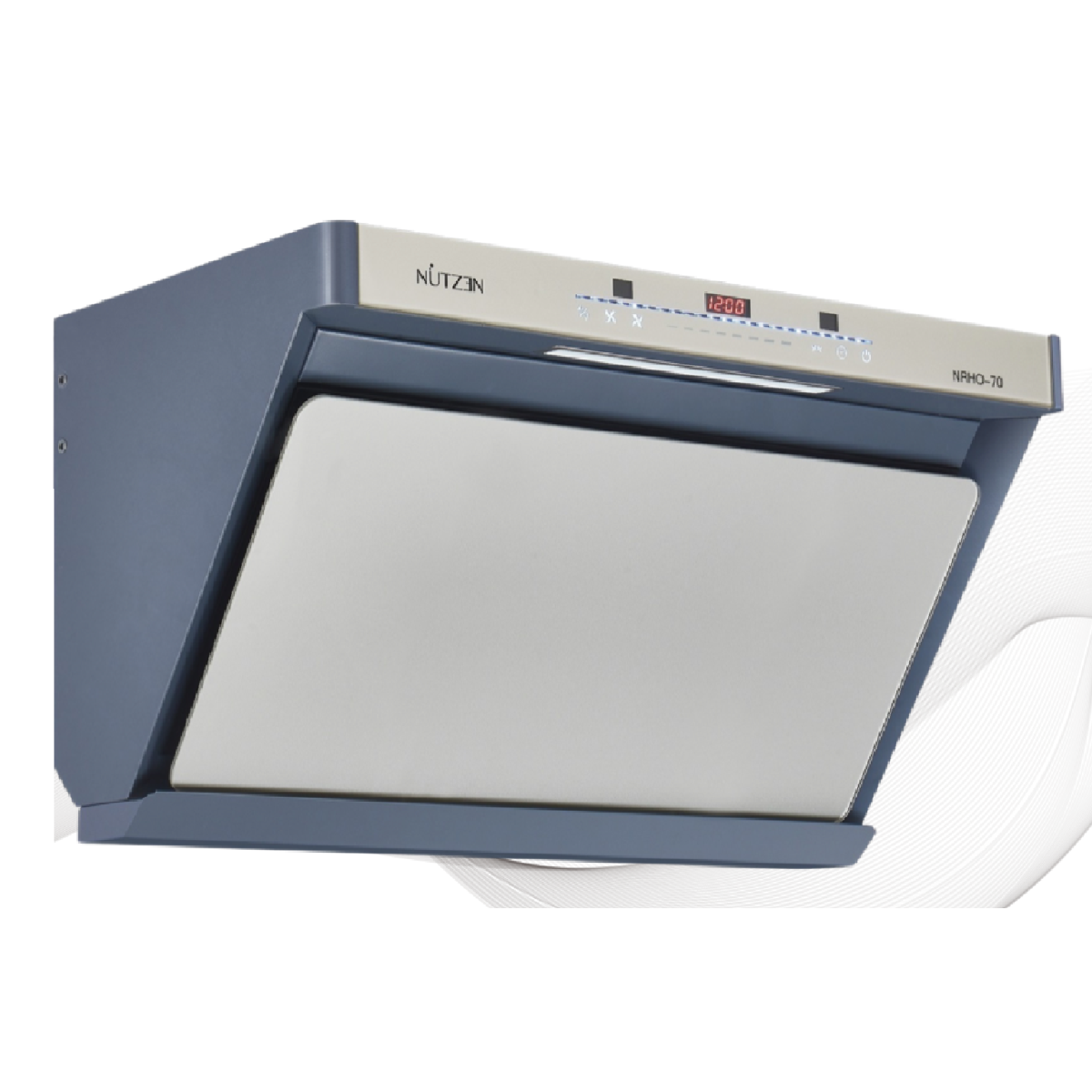 🆕最新型號🆕 Nutzen 樂斯 NRHO-70 70厘米 1000m³/h 體感雙摩打電熱除油 傾斜式抽油煙機