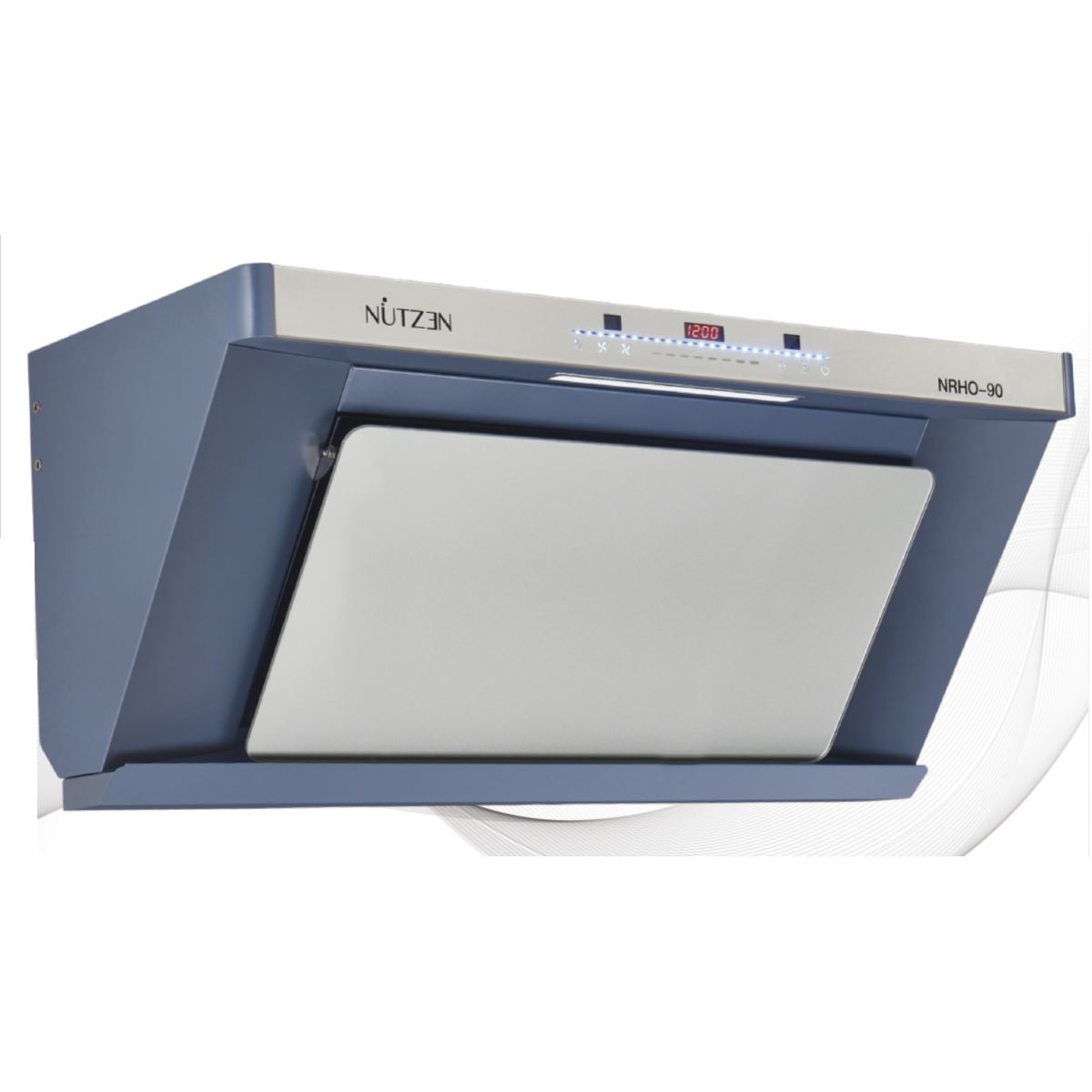 【展銷品】 🆕最新型號🆕 Nutzen 樂斯 NRHO-90 90厘米 1000m³/h 體感雙摩打電熱除油 傾斜式抽油煙機