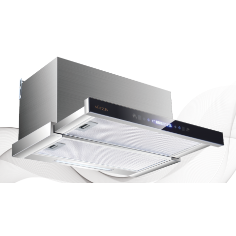 Nutzen 樂斯 NRHT-700 70厘米 850m³/h 不銹鋼拉趟式體感摩打電加熱除油抽油煙機