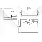 Nutzen 樂斯 NRHT-700 70厘米 850m³/h 不銹鋼拉趟式體感摩打電加熱除油抽油煙機