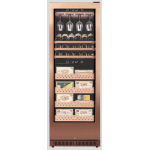 Royaltek RT168C-BLK Sigature系列 恆溫恆濕雪茄紅酒酒杯櫃 (600支+18支+8個) (黑色) (包拆箱埋位)