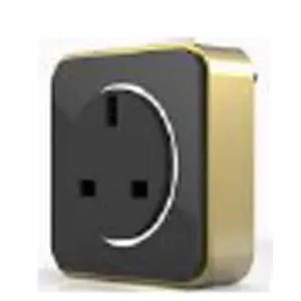 FAMO SINB-G1(AAOR)/UK 國際款系列 英式標準插座 (黑色面板) (鋁合金外圈) (可個別訂製)