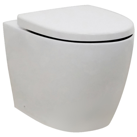 Walrus WR-130200 碰牆式自由咀座廁 (不包含風琴喉)